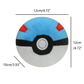 Master Ball Great Ball Ultra Ball Poké Ball Plush Toys Soft Stuffed Animals Cartoon Backpack Pendant Decoration Toy Birthday