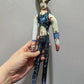 28cmJoJo Jotaro Kujo Joseph Joestar Gyro Zeppeli Johnny Joestar Stuffed Doll Abstract Wire Skeleton Cosplay Fans Collection Gift
