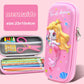 3D Kawaii Pencil Case EVA Large Capacity Waterproof Light Pencil Box for Student School Supply Stationery bag