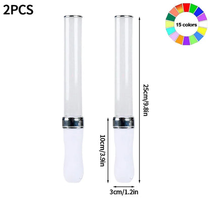 Lightstick Kpop Concert Support Rods LED Lightstick Bright Stick Glow Stick Crazy Hour Crazy Wedding Halloween Christmas Party