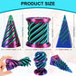 3 Pack Spiral Cone Fidget Toys 3D Printed Impossible Passthrough Pyramid Pillar Helix Screw Toys for Anxiety Relaxing