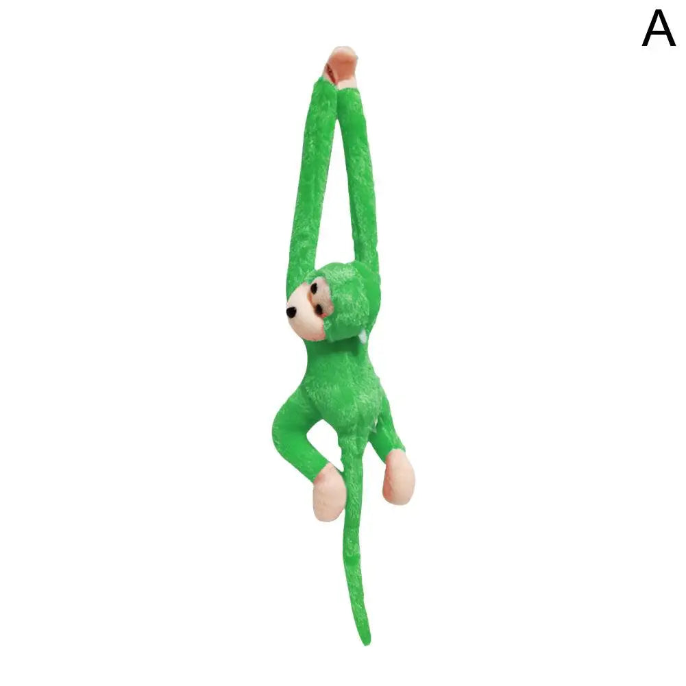 Plush Monkey Toy Stuffed Animal Cute Long Arm Tail Monkey Plush Toy Long Hands Monkey Mascot Room Curtain Decor Kids Toys
