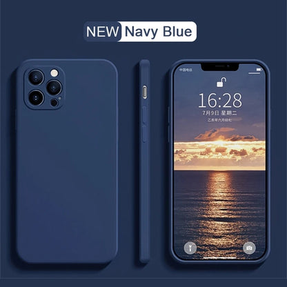 Plum Red Anti Drop Case For iPhone 16 11 12 13 14 15 Pro Max 12 Mini 7 8 X XS XR Cover Coque Funda Silicone Soft TPU Back Cover