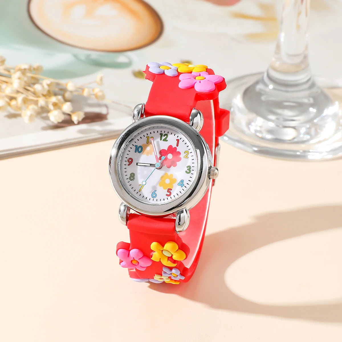Adorable Kids' Cartoon Watch Set - Wrist Watches with Colorful Designs and Easy-to-Read Face - Perfect Gift for Children