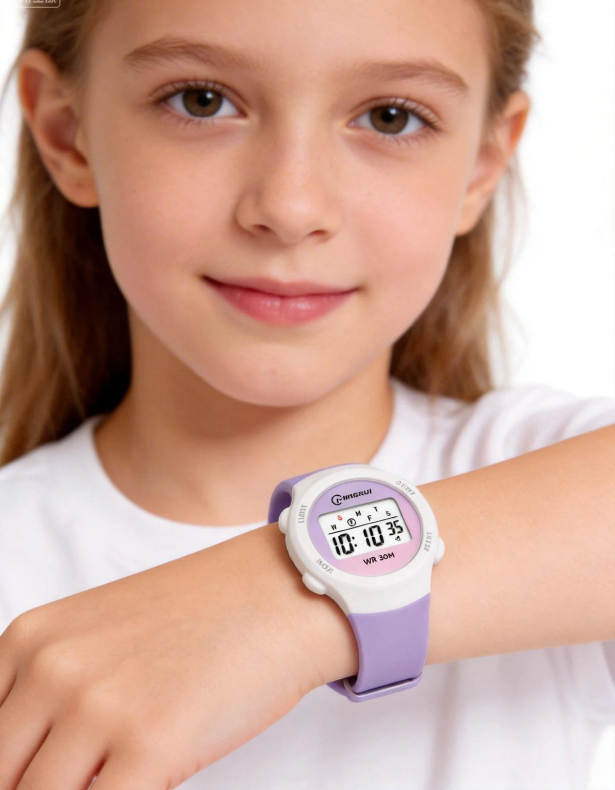 Kids Sport Watches Alarm Stopwatch Children Digital Watch For Boys Girls 30M Waterproof Pink Student Electronic Wristwatch