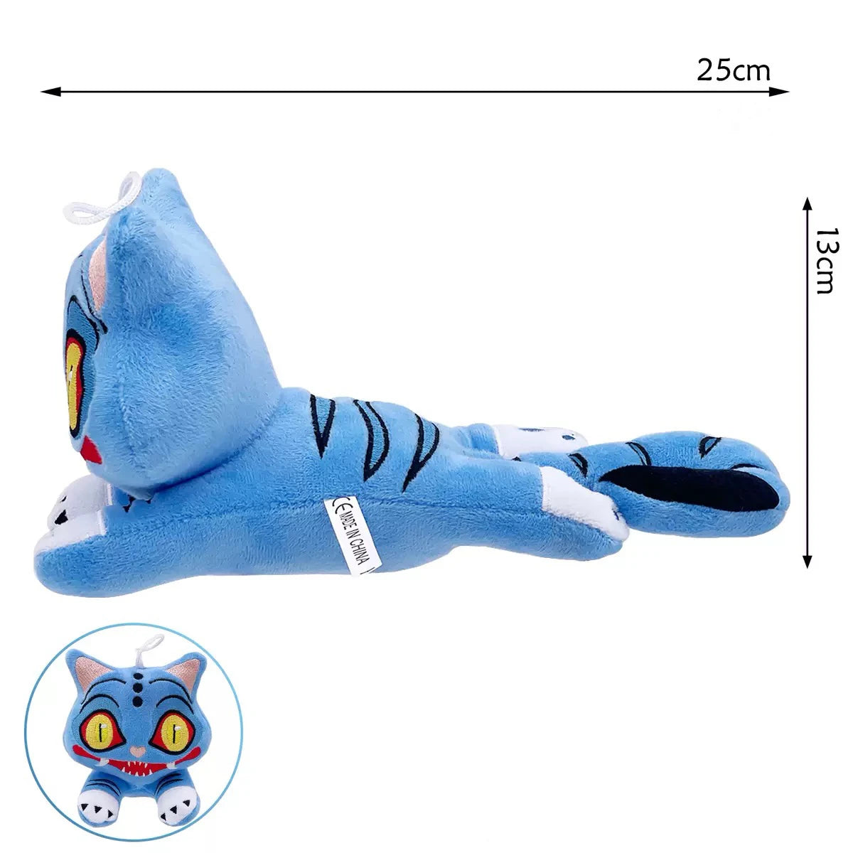 Anime Hunters Plush Cute Purple Tiger Black Hat Magpie With 3 Eyes Monster Hunt Girl Group Stuffed For Fans Gifts