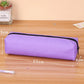 Solid Color Pencil Case Simple Pencil Bags For Student New Stationery School Supplies Kids Gift Zipper Big Cosmetic Bag
