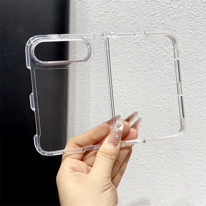 Luxury Transparent Phone Case For iPhone Duo 18 17 16 15 14 Plus 13 12 11 Pro Max Shockproof HD Clear Hard Acrylic Back Cover
