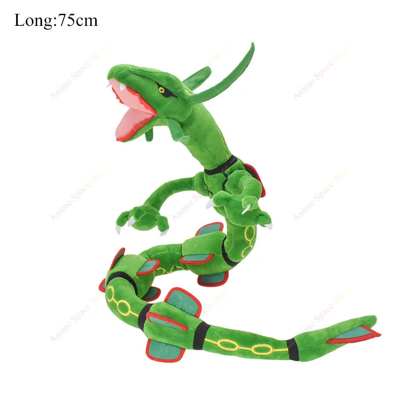 Pokemon Plush Shiny Gyarados Charizard Mega Rayquaza Hisuian Zorua Ho-Oh Lucario Butterfree Anime Stuffed Peluche Kids Xmas Gift