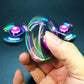 1 piece set colorful fidget spinner for adults zinc alloy stress relief toy office anxiety relief stress relief leisure gift