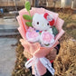 Hello Kitty Cartoon Plush Bouquet  Anime Rose Flowers Doll Home Wedding Decoration Christmas Valentine's Day Gift