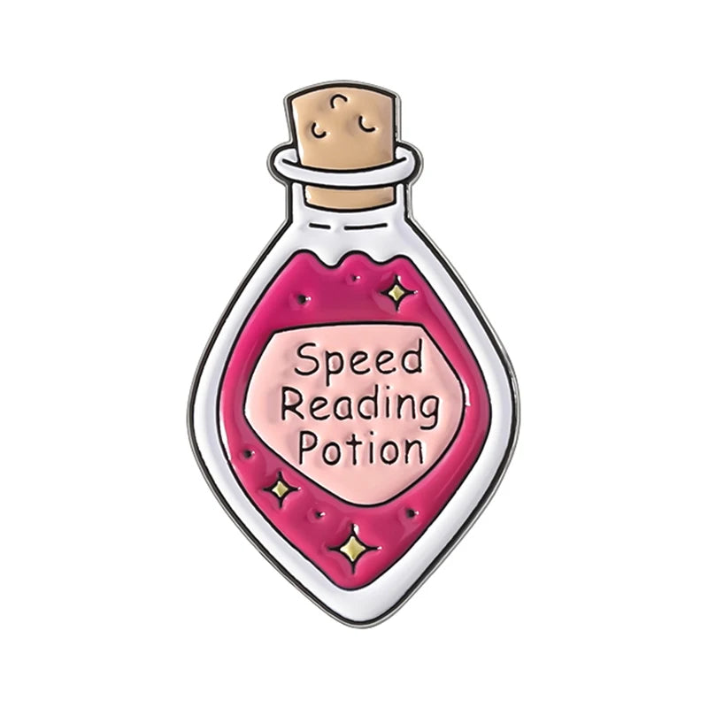 Cartoon Happiness Potion Enamel Pin Matcha Girlie Ghost Coffee Halloween Drink Crush Soda Juice Brooch Lapel Badge Jewelry Gifts