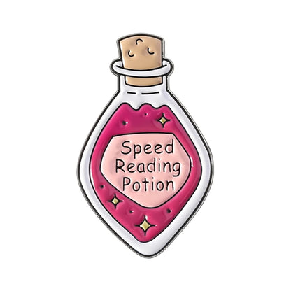 Cartoon Happiness Potion Enamel Pin Matcha Girlie Ghost Coffee Halloween Drink Crush Soda Juice Brooch Lapel Badge Jewelry Gifts