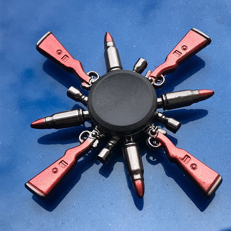 Colorful Figdet Spinner Zinc Alloy Smooth Bearings Anime Game Hand Spinner Stress Relief Fingertip Gyro Toys For Adult Gifts
