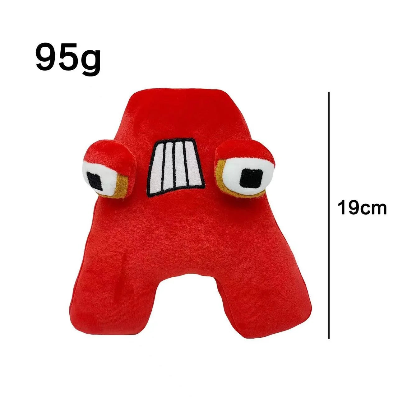 Alphabet Lore Plush Toys A-Z English Letter Stuffed Animal Plushie Doll Toys Gift For Kids Children Educational Christmas Gifts