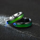 6MM Changing Color Stainless Steel Rings For Women Mood Emotion Feeling Temperature Ring Men Couples Fashion Jewelry Gift