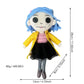 New Coraline Plush Stuff Cartoon Figure Kawaii Doll Soft Pillow Ugly Kids Cute Collectible Dolls Decoration Toys Birthday Gifts