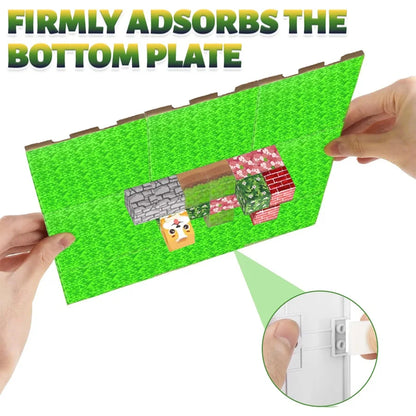 Magnetic Base Plate Variety Baseplates Match Mine World Magnetic Building Blocks Toys for Boys Girls DIY Children 2026 Gift Toy