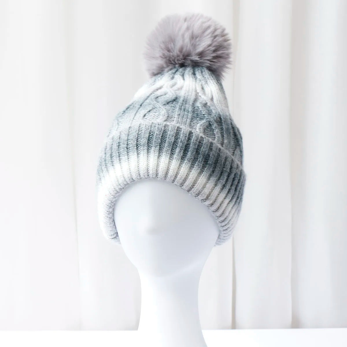 2024 tie dyed fun Ball stripe Wool hats Men's hat Knitted Women Badminton cap y2k skiing cap Halloween Hat Winter Hat Wholesale