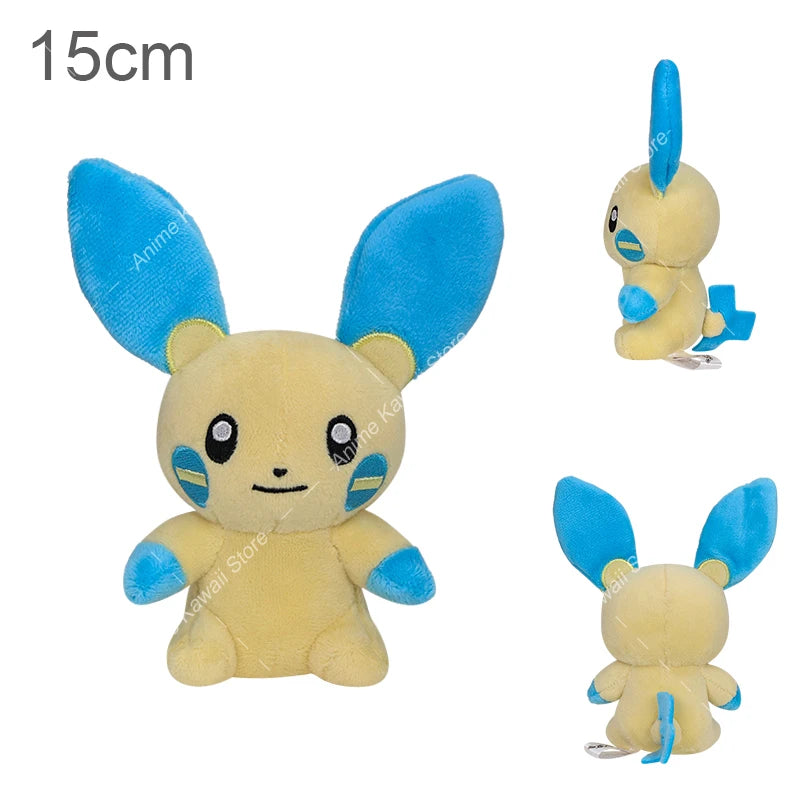Cartoon Pokemon Plush Doll Cubone Riolu Geodude Aerodactyl Yveltal Rattata Duskull Stuffed Peluche Anime Birthday Xmas Gifts