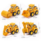 Engineering Vehicle Model Press Sliding Car Excavator Bulldozer Children Educational Construction Vehicle Toy Kids Boy Gift