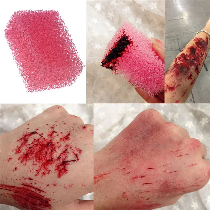 12/20 Colors Face Body Painting Fake Blood ,Halloween Professional Special Effects Makeup Kit with Wound Modeling Scar Wax