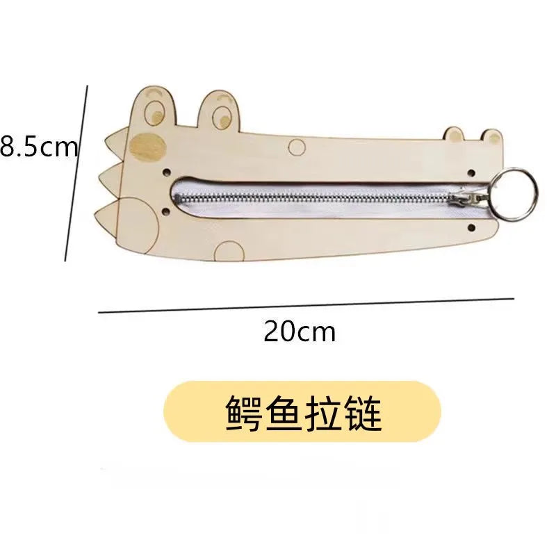 DIY Montessori  Busy Board Material Accessories Pipe Roller Teaching Aid Early Education Learning Skill Toy Part Wooden Toy Gift