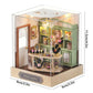 DIY Miniature Dollhouse Kit Assemble Puzzle 3D Wooden House Room Craft With Furniture LED Lights For Friends Birthday Gift Toys
