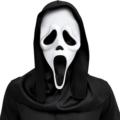 Halloween Mask Natural Latex Horror Skull Mask Party Costume Cosplay Props Horror Full Head Ghost Mask