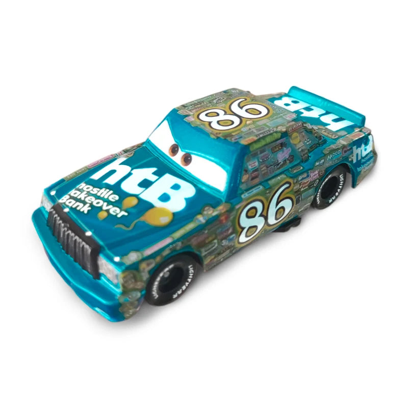Cars 3 Pixar Cars No.86 Chick Hicks Metal Diecast Toy Car 1:55 Lightning McQueen Children's Gift