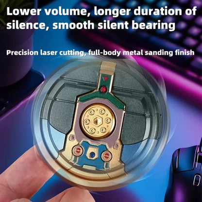 New 360 Rotating Ball Deformation Robot Fingertip Gyro Decompression Toy, Anti-compression Adult Sensory Toys, Children's Gifts