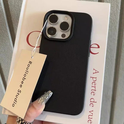 Candy Color Lichee Pattern Soft Phone Case For iPhone 18 17 Pro Max 11 12 13 14 15 16 Pro Max Air 16E X XS XR Shockproof Cover