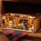 Doll House Miniature 3D Puzzle Toys Wooden Dollhouse Handmade Assembly Models For Teenagers Birthday Gifts Home Decoration