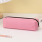 Solid Color Pencil Case Simple Pencil Bags For Student New Stationery School Supplies Kids Gift Zipper Big Cosmetic Bag