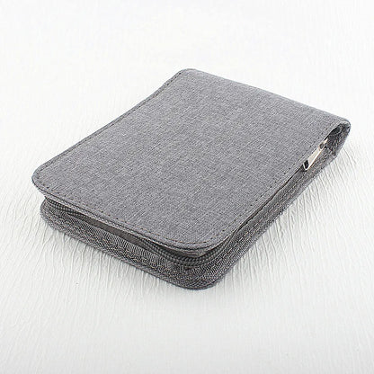 48 /24/10 Slots Fountain Pen Case, Canvas Pen Holder Display Pouch Bag Storage Large Capacity Waterproof