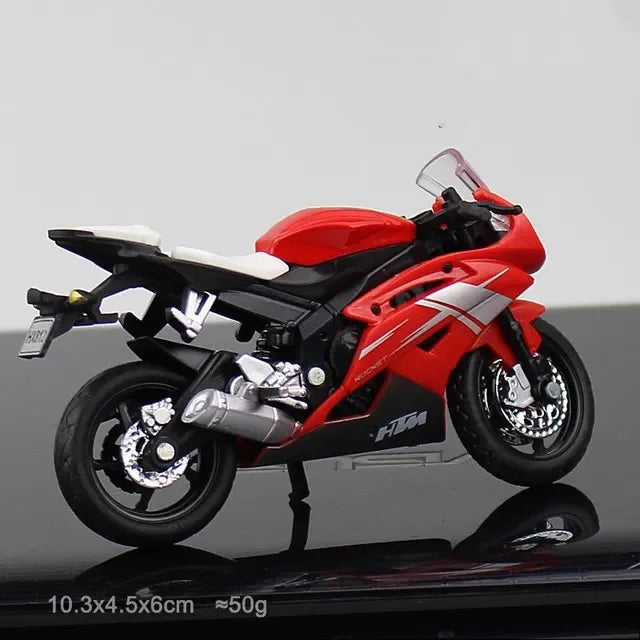 1:18 Ninja Diecast Motorcycle Model Workable Shock-Absorber Toy For Children Gifts Toy Decoration
