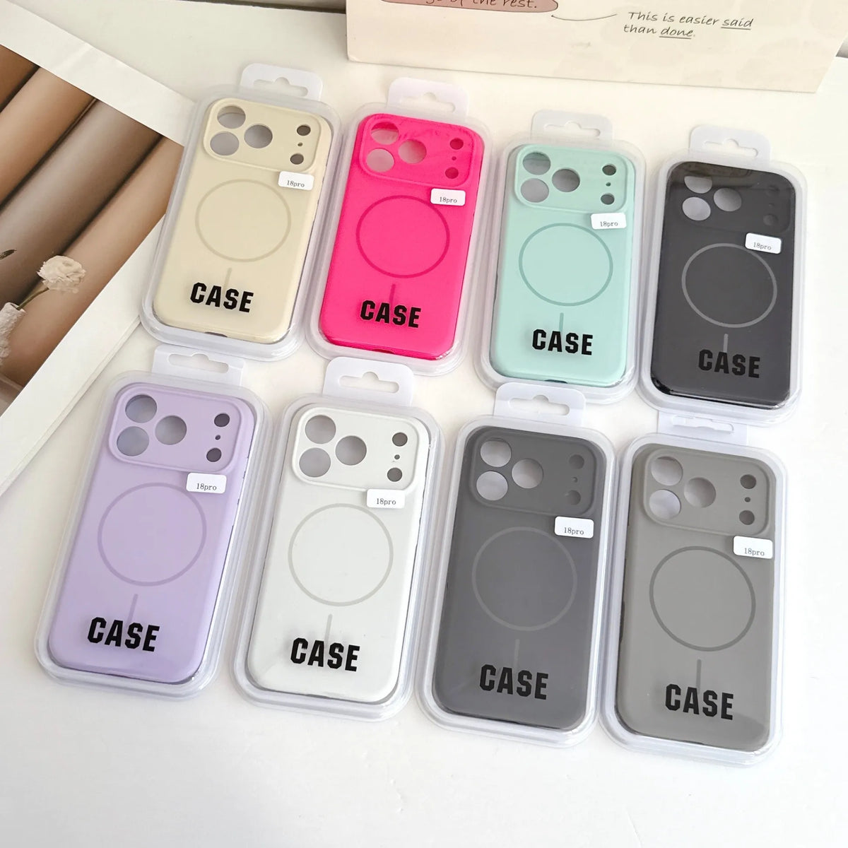dark cherry Magnetic Liquid Silicone Case For iPhone 18 17 16 15 Pro Max Magsafe Wireless Charging Protection Phone Back Cover