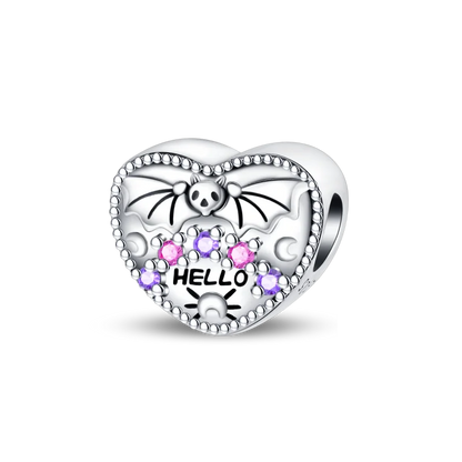 New in 925 Silver Halloween Collection Charm Glowing skull Beads Fit pand 3mm Bracelet DIY Pendant Woman Jewelry 2024 Hot Sale