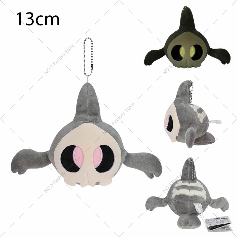 Cartoon Pokemon Plush Doll Cubone Riolu Geodude Aerodactyl Yveltal Rattata Duskull Stuffed Peluche Anime Birthday Xmas Gifts