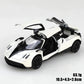 (Bagged) 1/43 Scale Gold Pullback Racing Car, Die-Cast Metal, Three Doors That Open. Exquisite Boy Toy, Mini Pocket Toy Car.