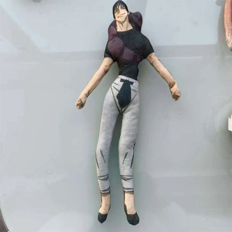 Anime Jujutsu Kaisen Doll Movable Funny Gojo Satoru Toy Shapeshift Figure Cosplay movable Abstract Wire Skeleton Halloween Prop