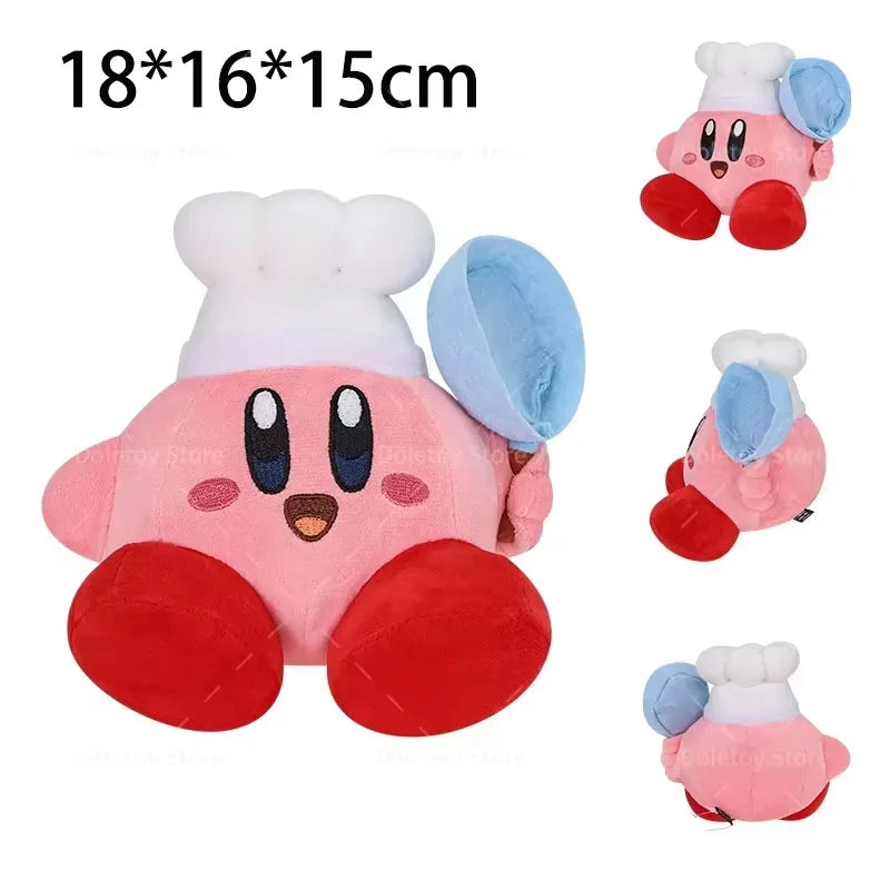 25 Styles Kawaii Star Kirby Grey Kirby Ghost Kirby Pink Blue Green Red Plush Toy Cute Star Kirby Heart Doll Kid Birthday Gift