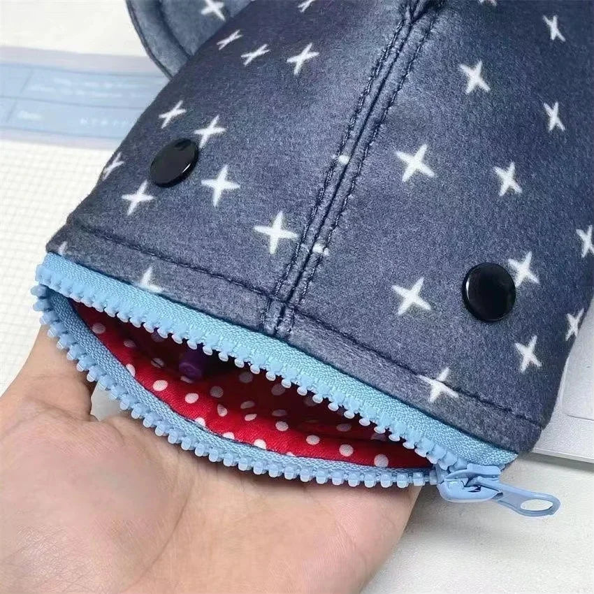 Cute Shark Pencil Case, Large Capacity Multi-functional Stationery Box, Creative Ins Style Pouch for Boys & Girls