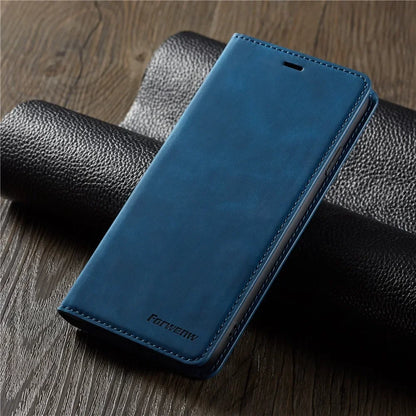 Thin Suede Leather Wallet Case for iPhone 11 12 13 14 15 16 17 18 Pro Max Mini XR XS 8 7 6 Plus SE 5S Flip Cover Strong Magnet