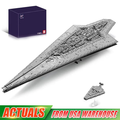 New 13134 Star Plan Toys The MOC-15881 Executor Class Star Dreadnought Building Block Building Brick Set Kids Christmas Gift