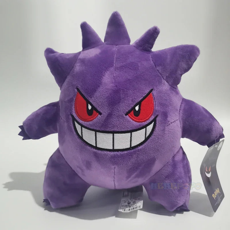 2026* Peluche Pokemon Gengar Peluche 24cm Pokemon Stuffed Toy Cute Cartoon Pikachu Plush Doll Soft Doll Birthday Gift