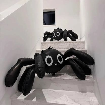 3D Black Spider Balloon Ghost Festival Party Decorations Trick Toy Balloon  Party Supplies Inflatable Ballon