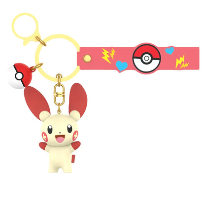Anime Pokemon Figures Snorlax Mimikyu Cubone Keychain CarKey School Bag Backpack Decoration Desktop Decoration Toy Birthday Gift