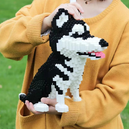 5000 Pcs Pet Dog Building Blocks Holiday and Birthday Gifts Party Games Office Home Furnishings DIY Handmade Assembly Creative in [This Last Word Is Incomplete and Needs Context to Be Fully Translated, but I'Ve Left It as Is.