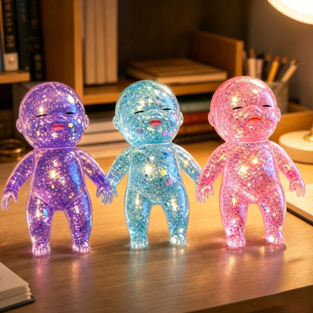 Squishy Maltose Sugar Glitter Shiny Stress Relief Toy Stretchable Slow Rising Fidget Toy Adults Stress Relief Gifts Home Decor
